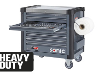 Sonic Equipmen Heavy Duty filled toolbox S12XD 723-pcs 772346