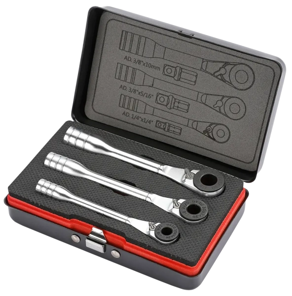 Sonic Equipment Mini Ratschensatz 3-tlg. 100602