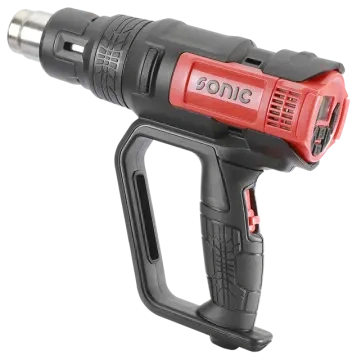 Sonic Equipment  Heißluftpistole mit Digitalanzeige, 2000 Watt 832002