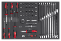 Sonic Equipment  NEXT S7 Werkstattwagen 140-tlg. 714075