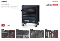 Sonic Equipment  NEXT S8 Werkstattwagen 197-tlg. 719776