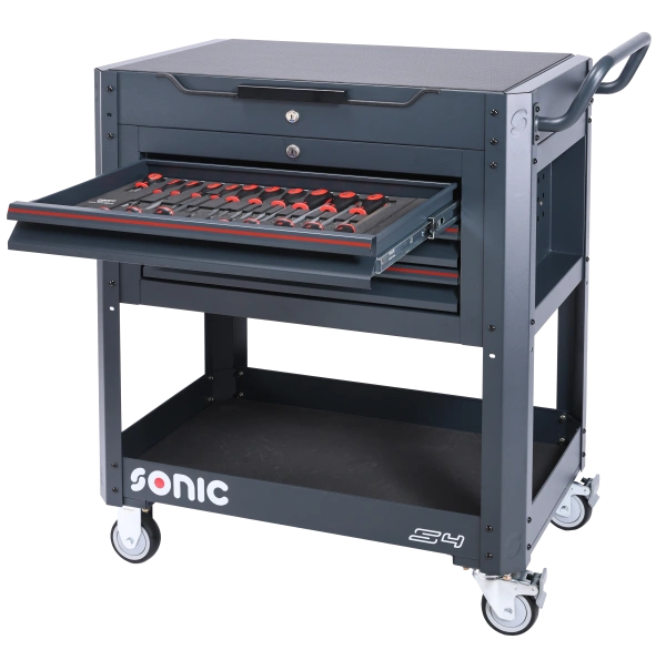 Sonic Equipment NEXT S4 Servicewagen 140-tlg. 714022