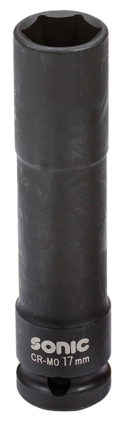 Sonic Equipment  Felgen-Stecknuss 1/2" 17mm 105mmL 3310217