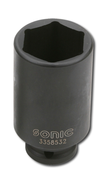 Sonic Equipment  Kraft-Stecknuss 1/2" lang 6-kant 32mm 3358532