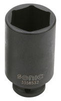 Sonic Equipment  Kraft-Stecknuss 1/2" lang 6-kant...