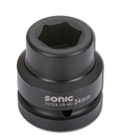Sonic Equipment 1 Schlagschraub-Nuss, 6-kant, 25mm 35525