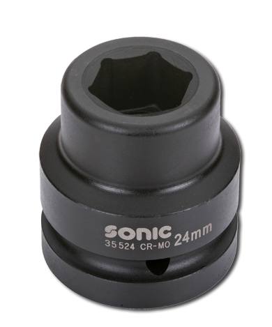 Sonic Equipment 1 Schlagschraub-Nuss, 6-kant, 26mm 35526