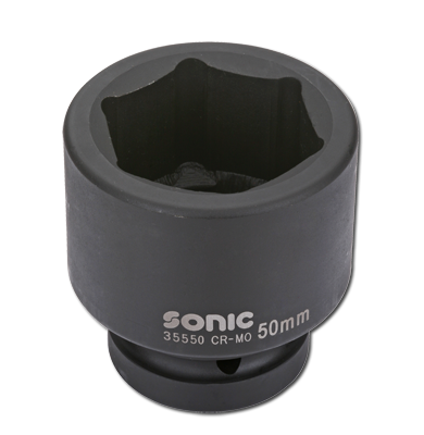 Sonic Equipment 1 Schlagschraub-Nuss, 6-kant, 50mm 35550