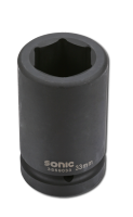 Sonic Equipment 1 Schlagschraub-Nuss, 6-kant, lang, 46mm