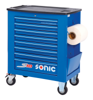 Sonic Equipment Werkstattwagen leer, S10, blau 4730938