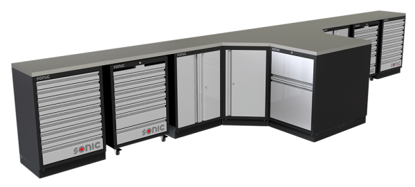 Sonic Equipment  MSS Schrankwand 6140mm 4731833