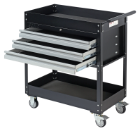 Sonic Equipment  Werkstatt-Servicewagen mit 3 Schubladen,...