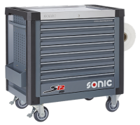 Sonic Equipment Werkstattwagen leer, S12XD, dunkelgrau 4734218