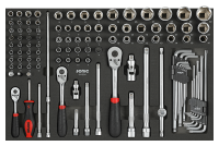 Sonic Equipment Filled toolbox SFS S9 192pcs 719231