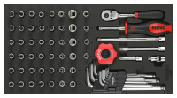 Sonic Equipment Filled toolbox SFS 1/3 S9 251pcs 725131