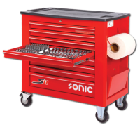 Sonic Equipment Werkstattwagen S11 gefüllt,...