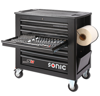 Sonic Equipment Filled toolbox S11 575pcs SFS (black) 757511