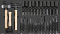 Sonic Equipment Filled toolbox S11 644pcs SFS (black) 764411